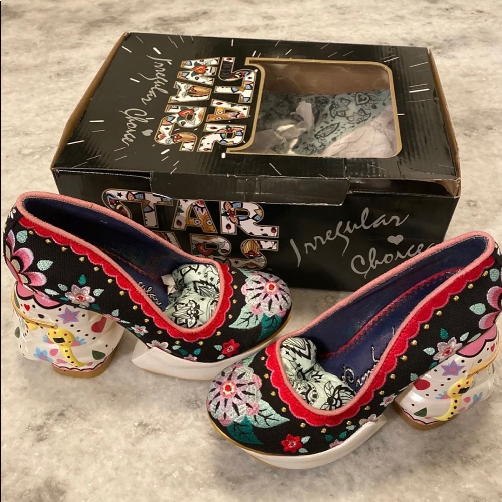 Irregular choice Star Wars platform heels size 38